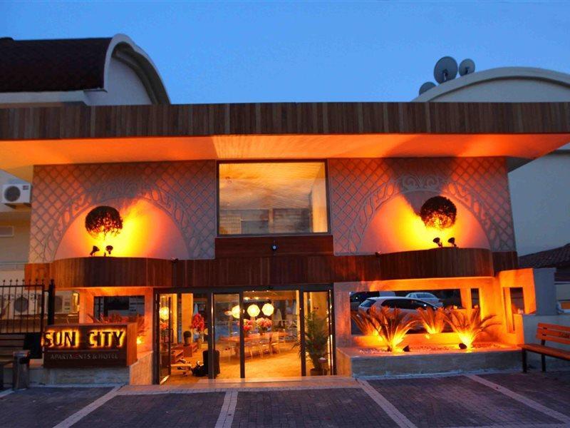 Sun City Apartments & Hotel Сиде Экстерьер фото